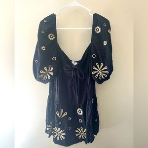 ASOS embroidered dress size 14